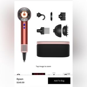 NEW NIB DYSON SUPERSONIC NURAL  Hair Dryer
